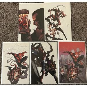 Amazing Spider-Man #794, 796, 797, 798, 798 (2018 Marvel) Lot of 5 Virgin Covers